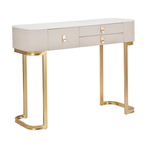 Mauro Ferretti Konzola CONSOLE 3 DRAWERS BEAUTY cm 100X40X80 slika 1