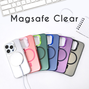 Torbica Magsafe Clear za iPhone 11 6.1 ljubicasta