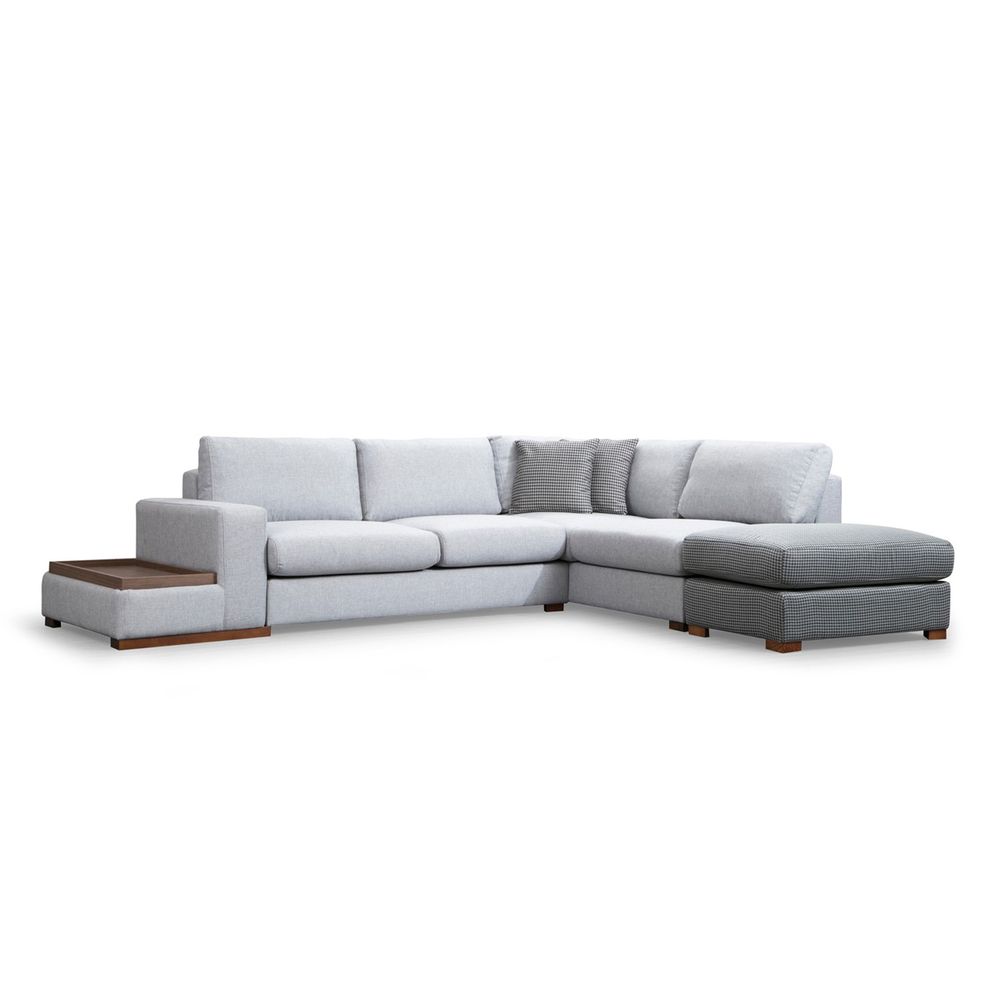 Siva Ugaona Sofa Loop 4 slika 7