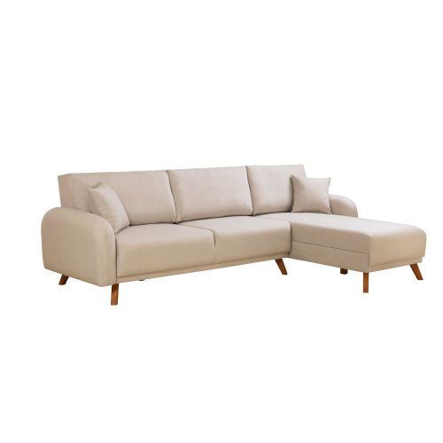 Atelier Del Sofa Hera 1 Ugao - Krem Ugao Sofa na Razvlačenje slika 8