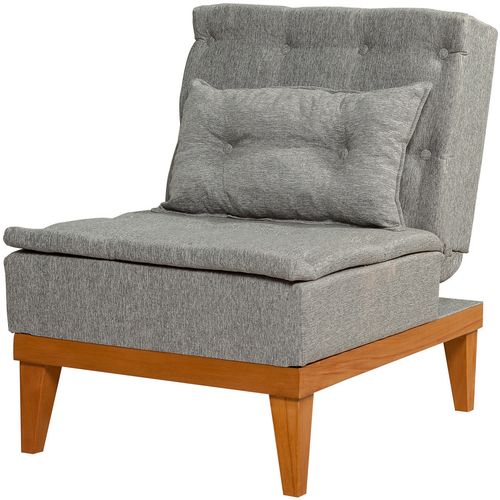 Fuoco Berjer - Dark Grey Dark Grey Wing Chair slika 2