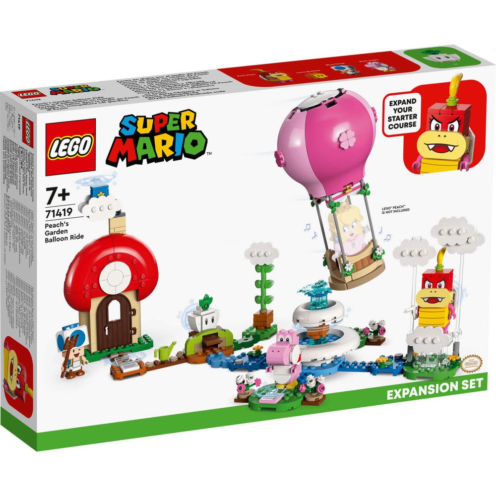 LEGO 71419 Peach's Garden Balloon Ride set za proširenje slika 1