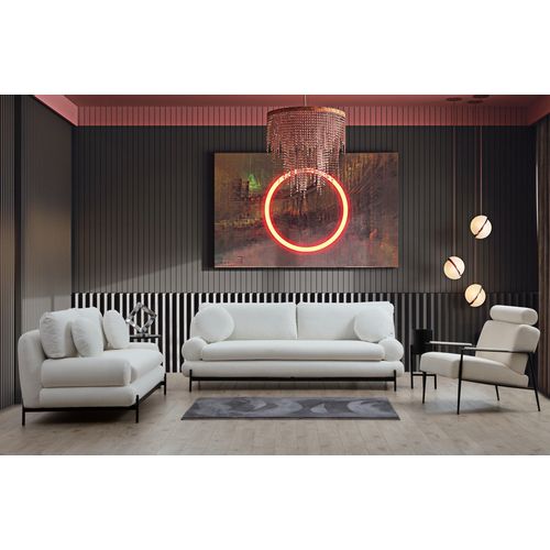 Atelier Del Sofa Dvosjed, Bijela, Livorno - White slika 2