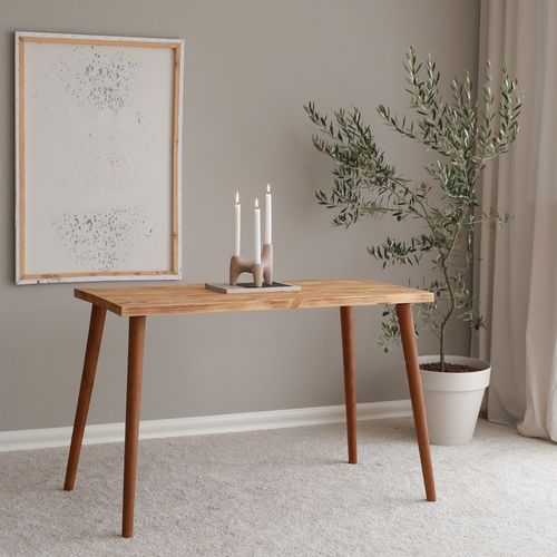 Cozy Natural Oak Study Desk slika 2