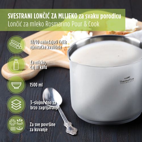 Lonče za mleko Rosmarino Pour&amp;Cook II - 14 slika 3