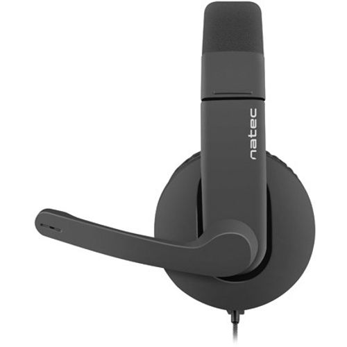 Natec NSL-1452 RHEA, Stereo Headset with Volume Control, 3.5mm Stereo, Black slika 3