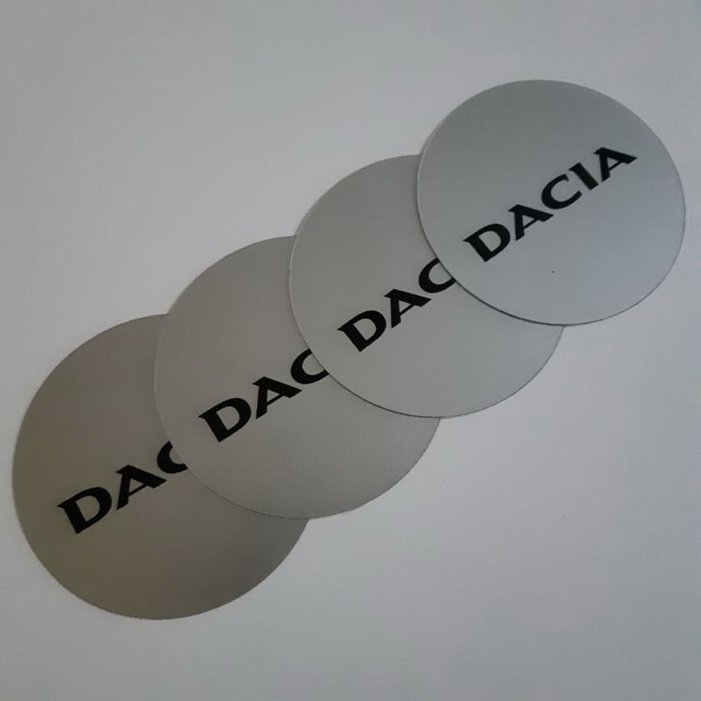 AMBLEMI ZA RATKAPE DACIA FI76mm (SET 4 KOMADA) slika 1