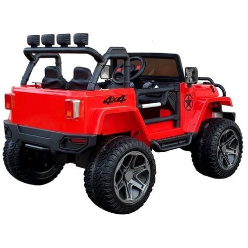 Jeep WXE-1688 crveni - auto na akumulator slika 3
