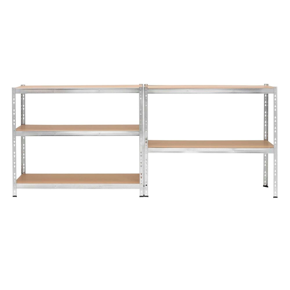 Polica za skladištenje 205 x 120 x 45 cm s 5 polica slika 7