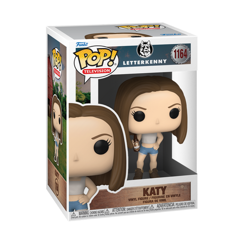 Funko Pop Televizija: Letterkenny - Katy s Puppersom i Pivom slika 1