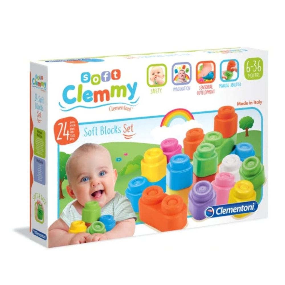 Clementoni Soft Clemmy kocke 24kom slika 1