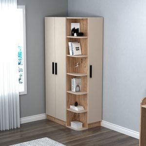 Luses Atlantic PineBeige Wardrobe