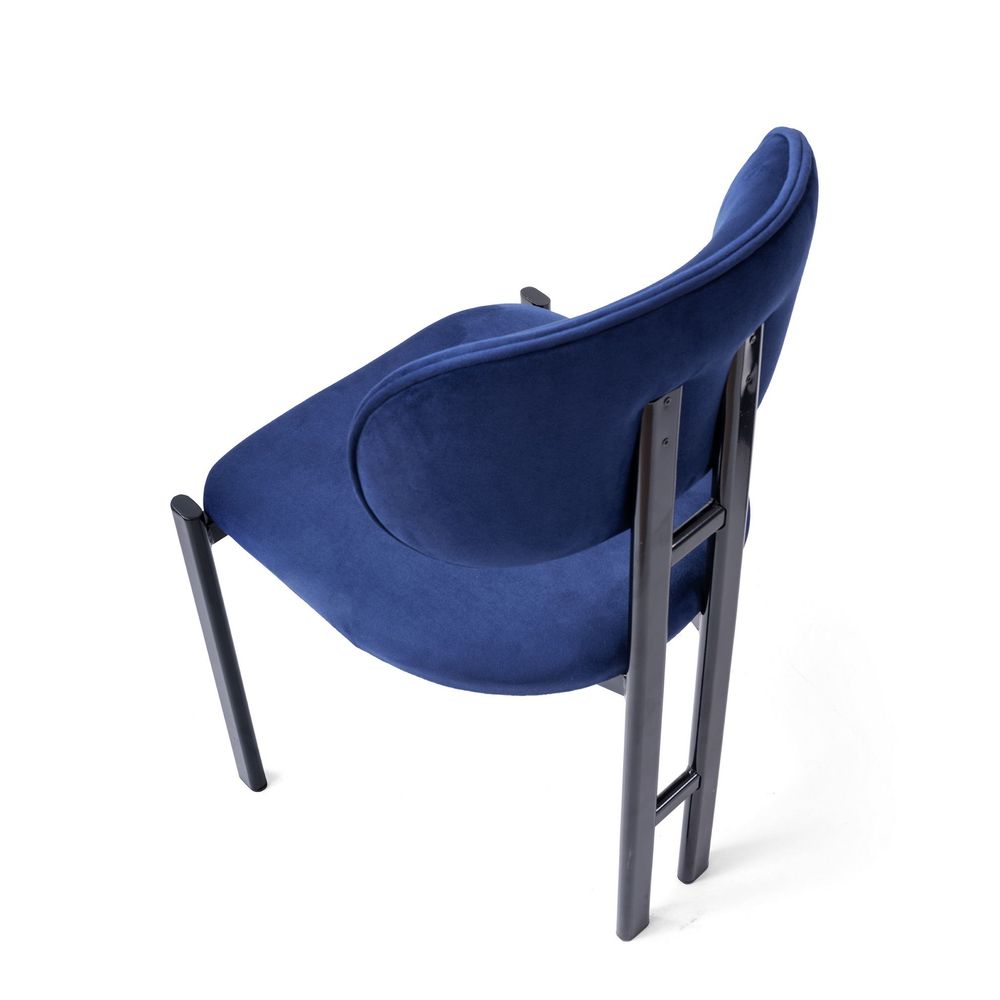 Set Stolica Muriz - 4967 - boje: mornarsko plava, crna (2 komada) slika 5