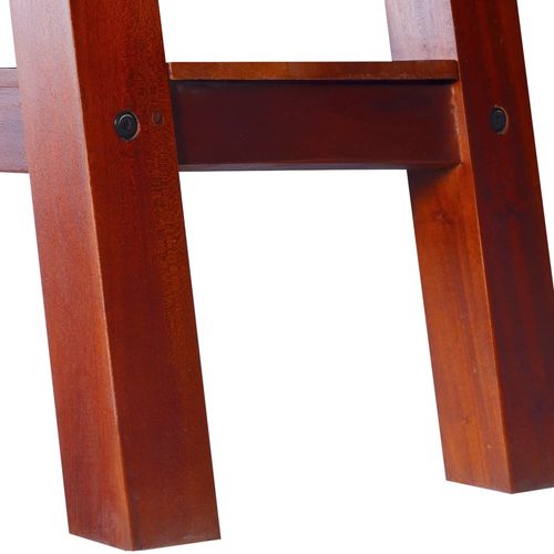 Konzolni stol klasični smeđi 90x30x75cm masivno drvo mahagonija slika 42