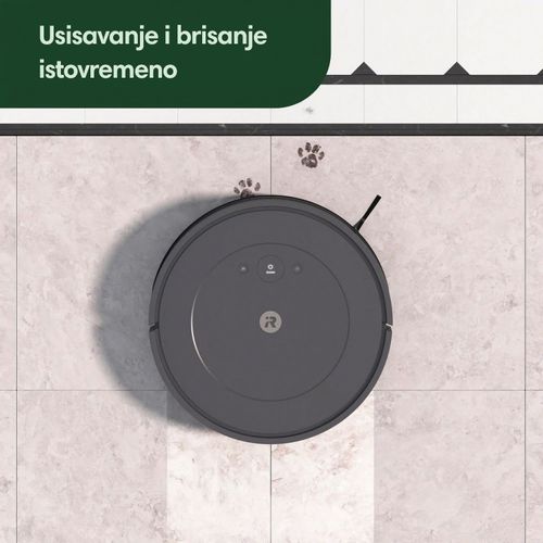 iRobot Roomba® Combo Essential Sivi Kombinovani usisivač i brisač slika 9