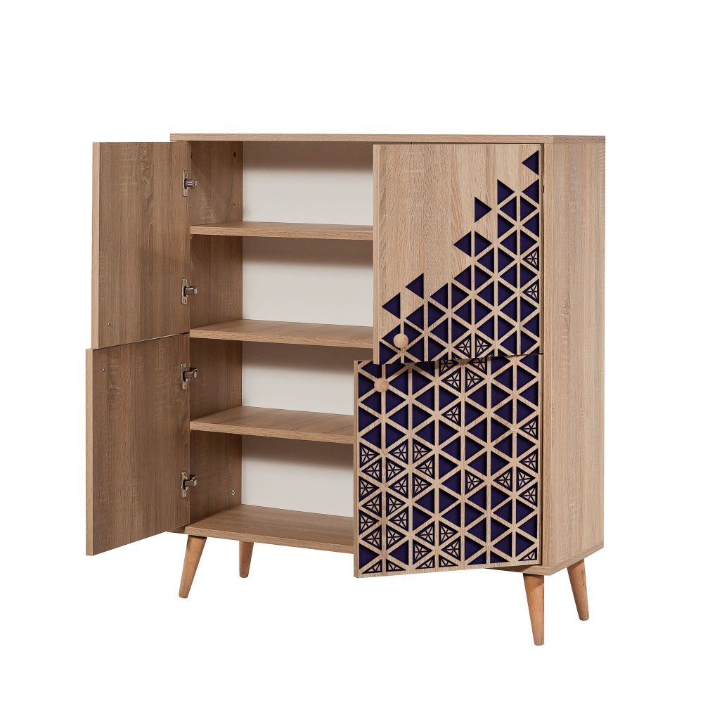 Multilux-123 Sonoma Oak Višenamjenski Ormar slika 6