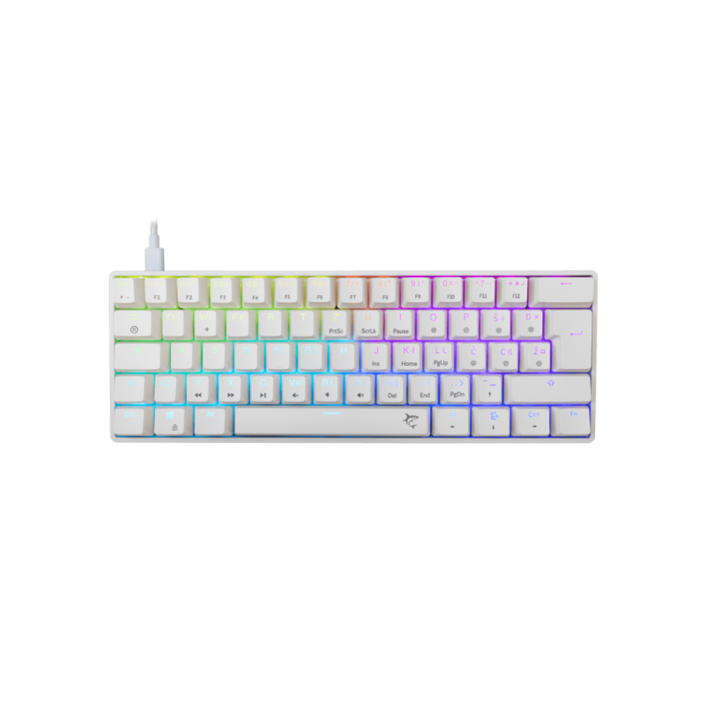 WHITE SHARK Tastatura GK-004232 SHINOBI-2 / HR, smeđi prekidači slika 1