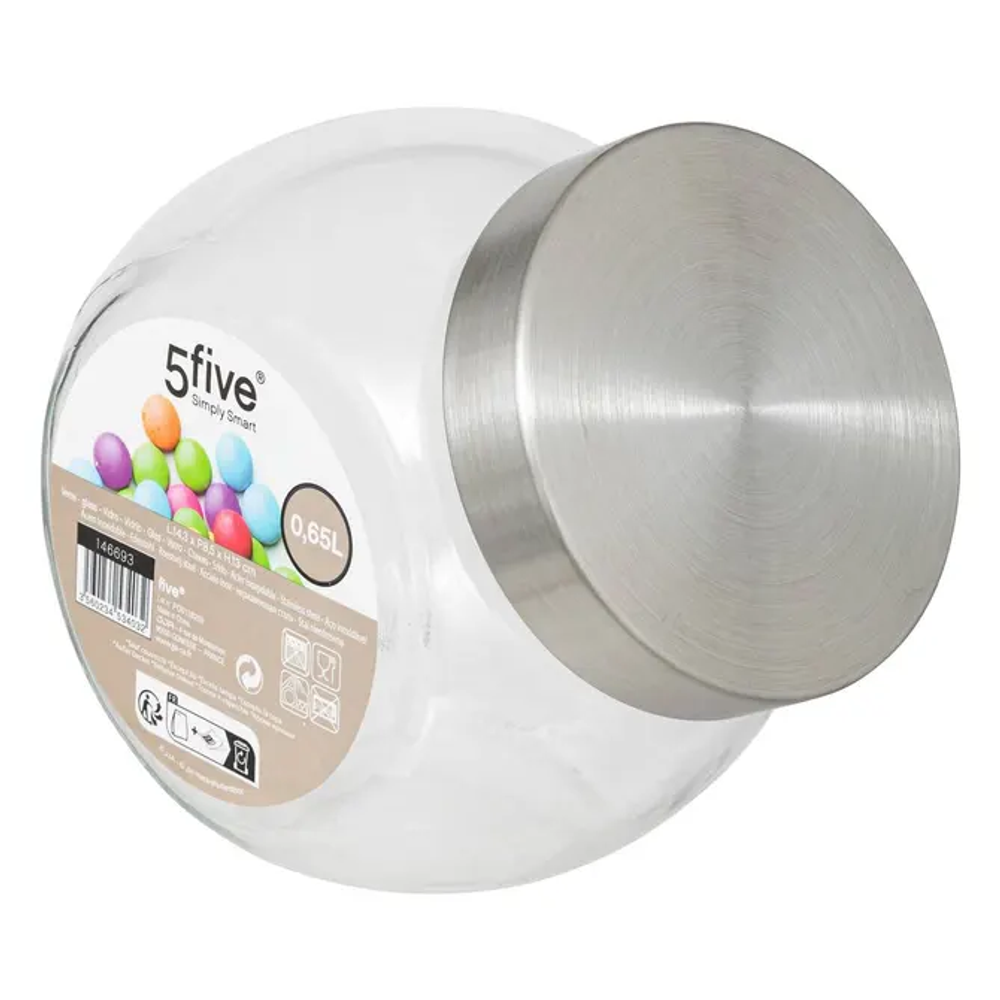 Five staklenka za slatkiše 650ml slika 1