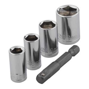 Wolfcraft Set Nasadnih Ključeva 1/4" SW 7/8/10/13mm + Adapter / 5 dijelni - 2413000