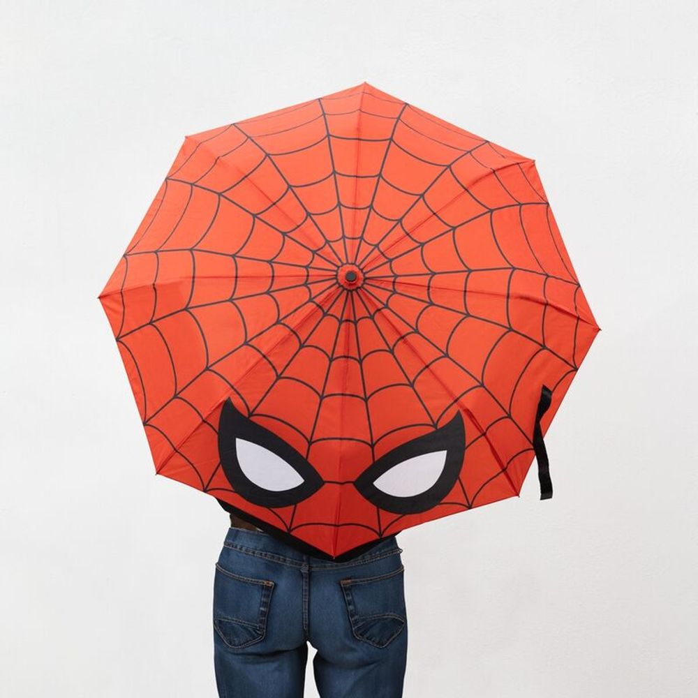 Marvel Spiderman automatski sklopivi kišobran slika 3