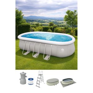Avenli Montažni bazen sa zračnim prstenom Oval Ring XXL, 610x360x122cm