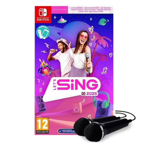 Switch Let's Sing 2025 - Double Mic Bundle slika 1