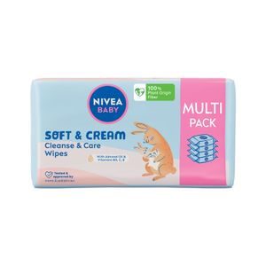 Nivea Baby Soft & Cream maramice 4x57kom