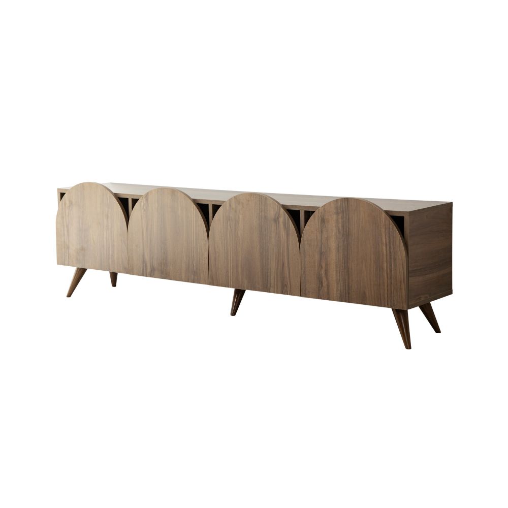 TV Stalak 'Mesta - Walnut v2' od Oraha slika 7