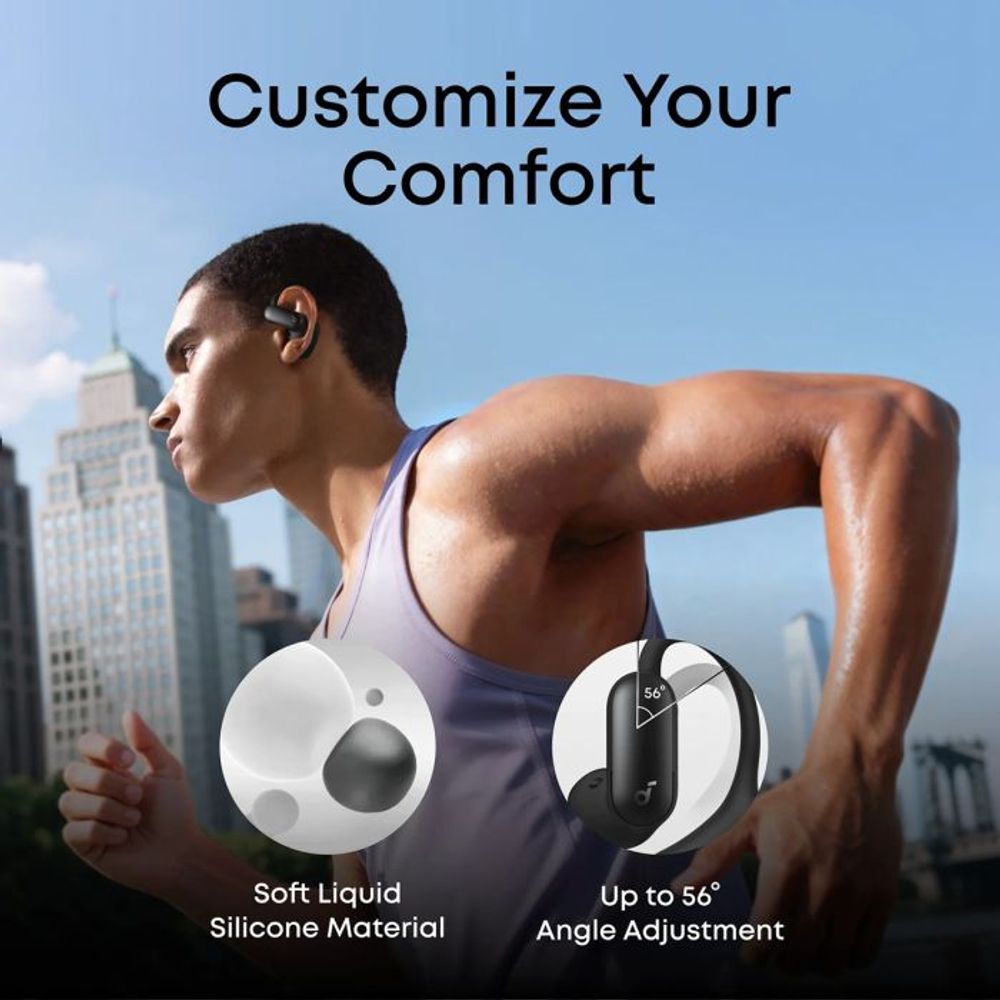 Anker Soundcore AeroFit 2 Pro bežične slušalice, plave slika 3