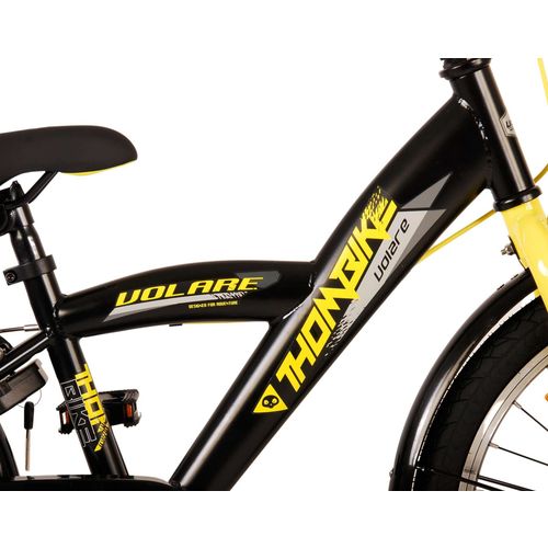 Volare Thombike 20" dječji bicikl s dvije ručne kočnice crno-žuti slika 7