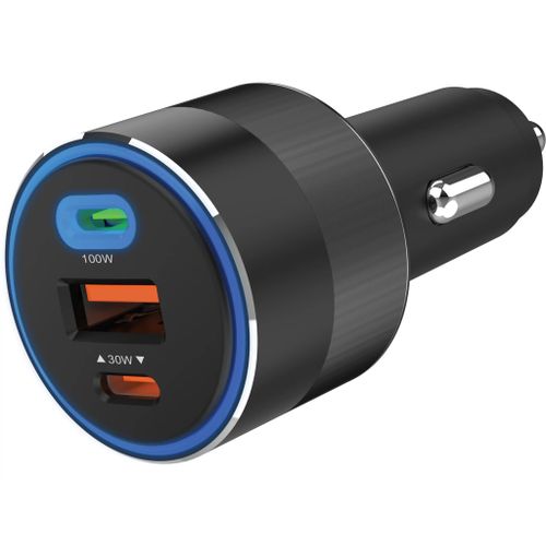 Sandberg auto punjač 3u1 130W USB-C PowerDelivery slika 1