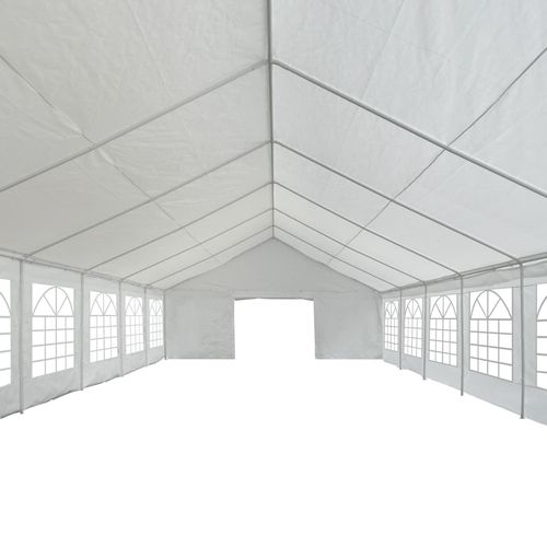 Šator za zabave od PE-a 6 x 14 m bijeli slika 7