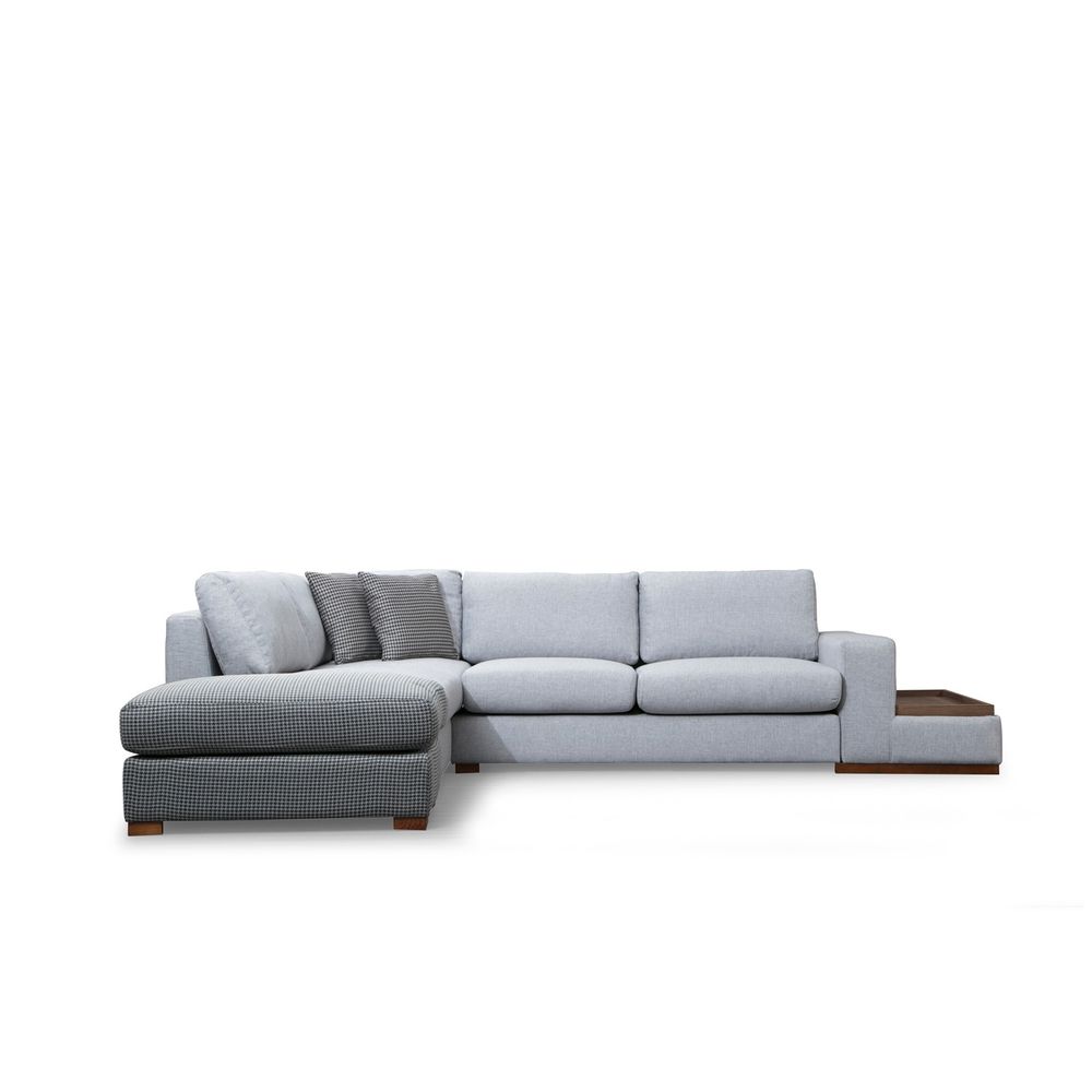 Siva Ugaona Sofa Loop 3 slika 7