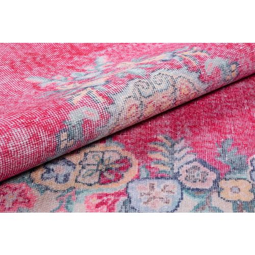 Blues Chenille - Pink AL 250  Multicolor Hall Carpet (75 x 230) slika 6