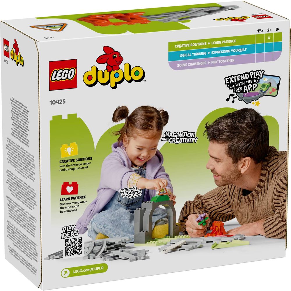 LEGO 10425 Proširenja: Željeznički tunel i pruga slika 9