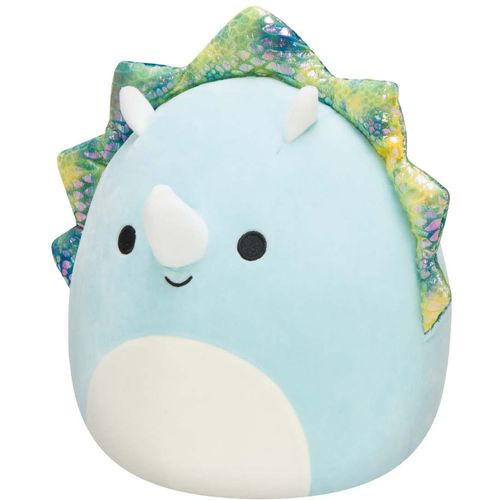 Squishmallows Fuzzamallow Plišana igračka Triceratops Malik 30cm slika 4