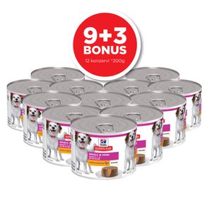 HSPD ADULT MOUSSE PILETINA KONZERVA 200g PAK 12 kom 9+3 kom BONUS