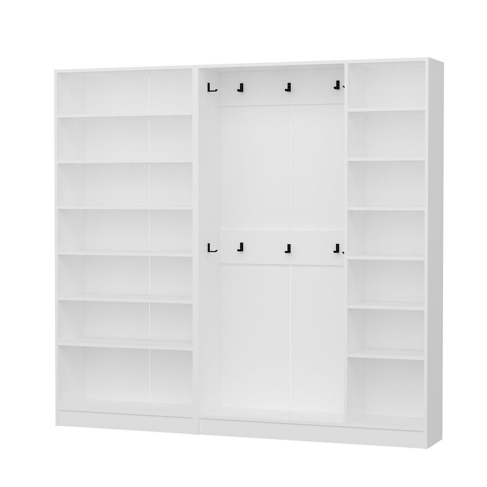 Hall Stand Kale - 8121 u bijeloj boji slika 3