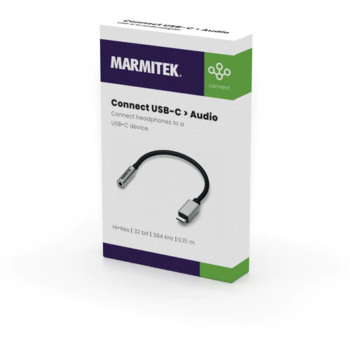 MARMITEK, adapter USB tip C na audio 3,5 mm jack ženski slika 2