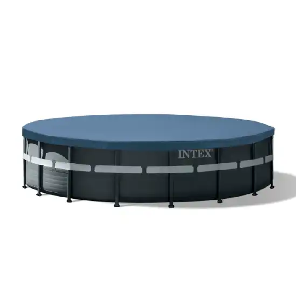 Intex montažni bazen 549x132 cm Ultra XTR Frame tamno siva 26330NP slika 2