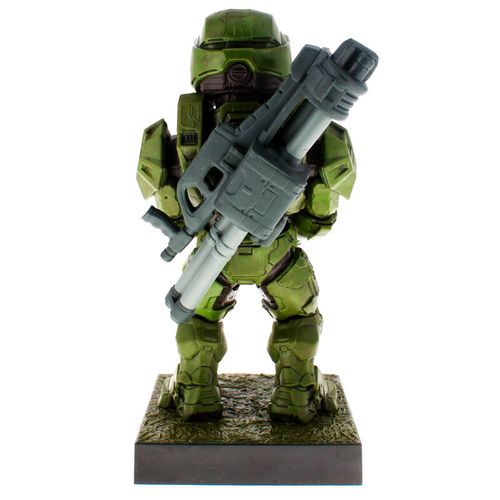 Halo Infinite Master Chief figure clamping bracket Cable guy with light 21cm slika 1