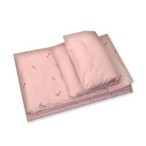 Amy posteljina set 2 elem. Pure Rose (za krevetić 120x60 cm)