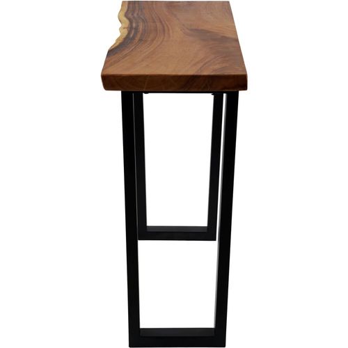 Konzolni stol od masivnog kišnog drva 110 x 35 x 75 cm slika 11