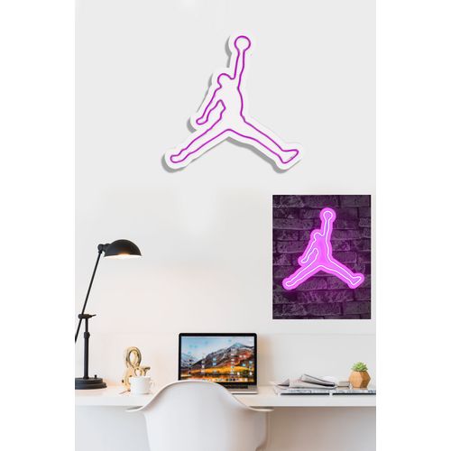 Wallity Ukrasna plastična LED rasvjeta, Basketball - Pink slika 3