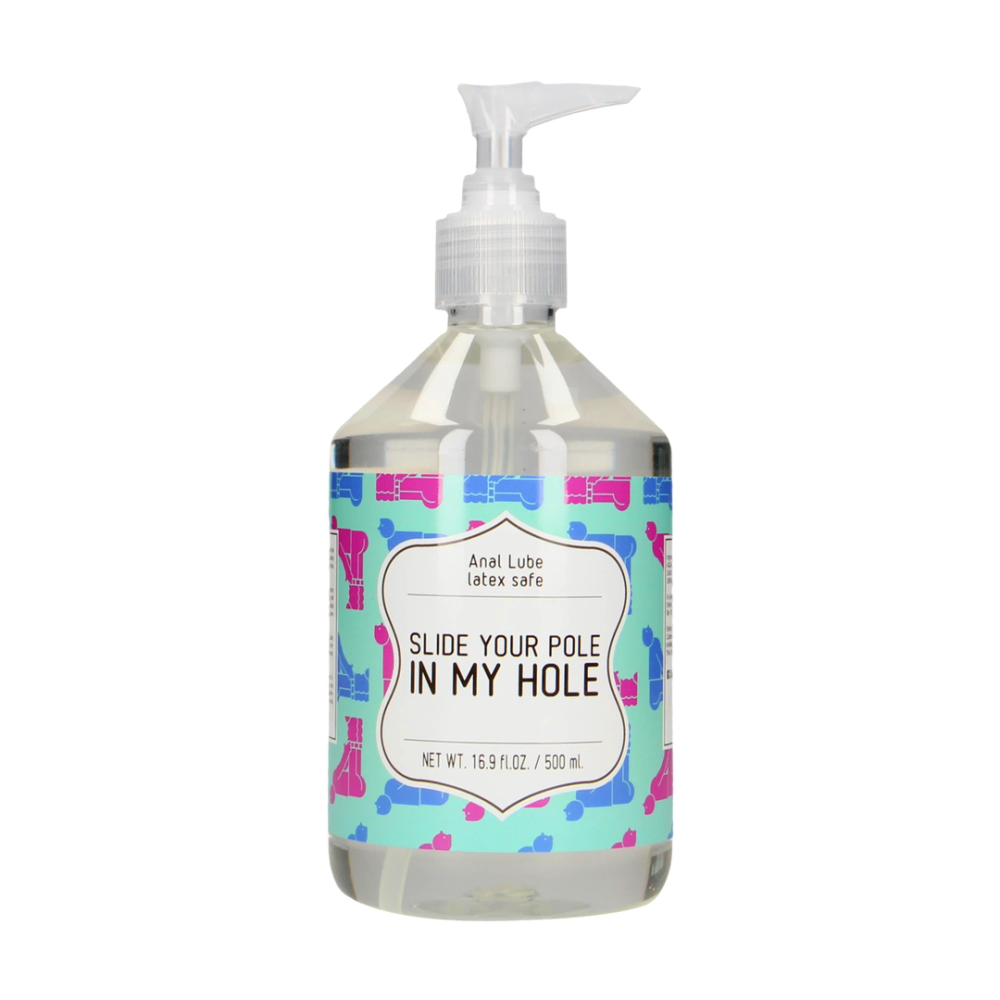 S-Line by Shots Slide Your Pole In My Hole - lubrikant na bazi vode - 17 oz / 500 ml slika 6