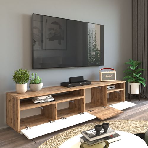 FR5 - AW Atlantic Pine
White TV Stand slika 5