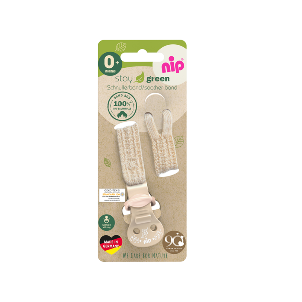 nip® Traka za dudu Stay Green, Bež slika 3