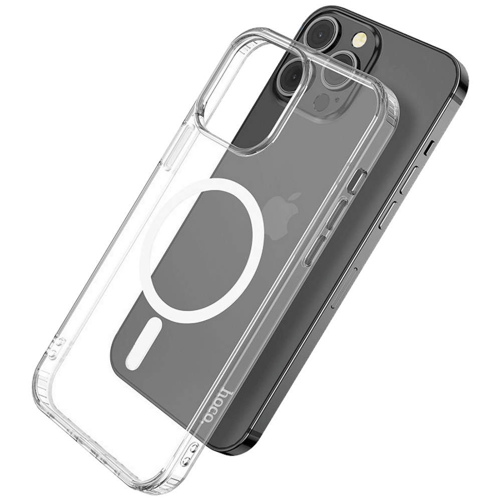 hoco. Navlaka za iPhone 14 Pro, magnetic, transparent - Phone case iP14 Pro slika 1