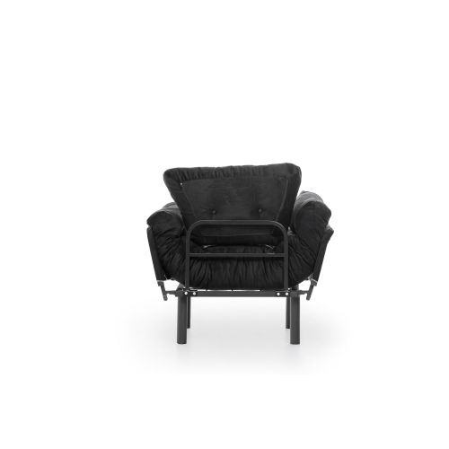 Atelier Del Sofa Fotelja, Crno, Nitta Single - Black slika 12