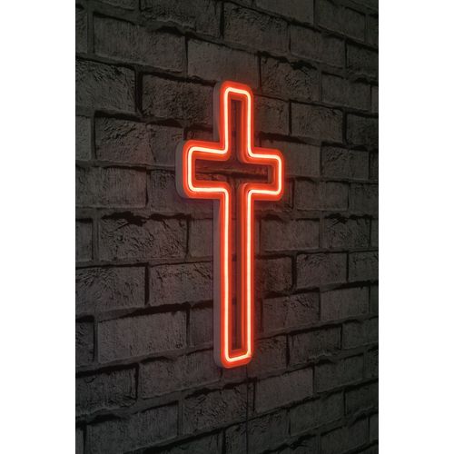 Wallity Ukrasna plastična LED rasvjeta, Cross Sign - Red slika 10